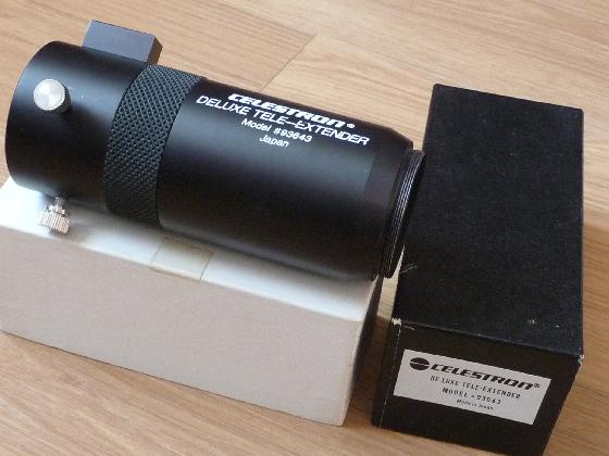 Téléconvertisseur Celestron Deluxe