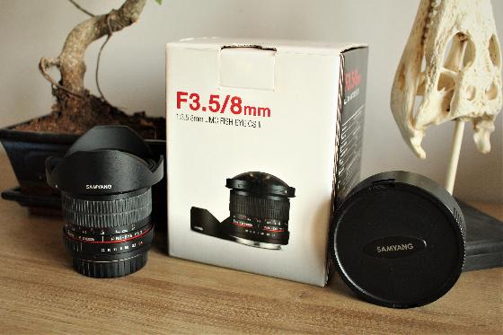 Objectif SAMYANG F3.5/8mm UMC FishEye CS II / Monture Canon