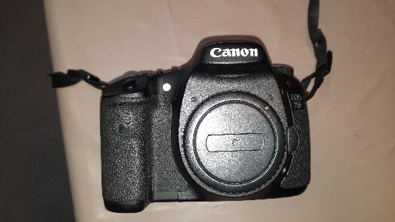 Canon 7D défiltré partiel