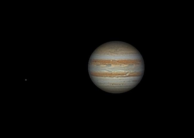 Jupiter et Europe 28/11/24 21H31 TU