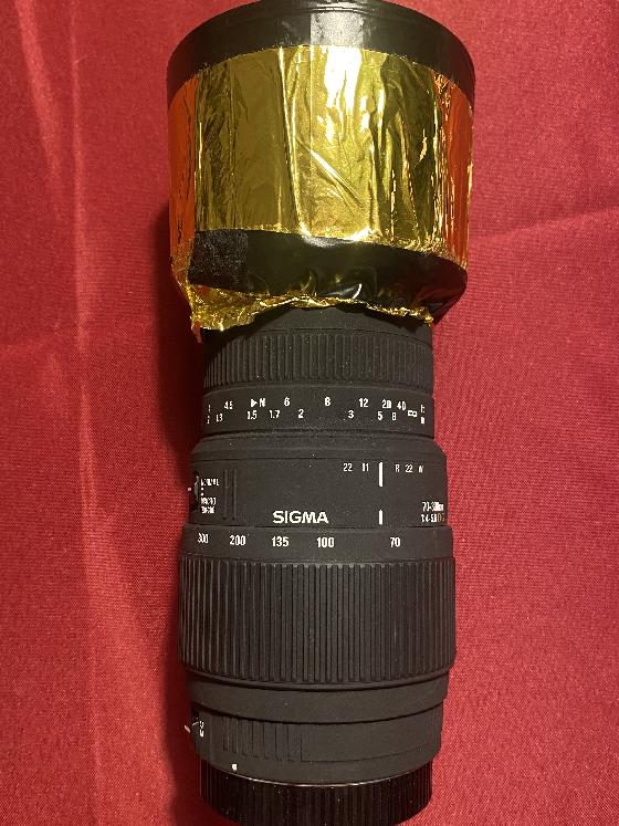 objectif Sigma 70-300mm