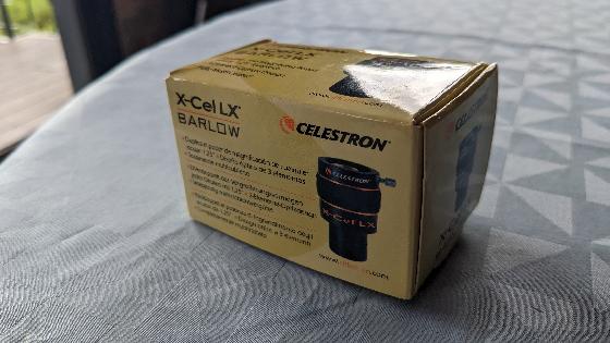 Barlow Celestron X-CEL LX 2x 1,25"