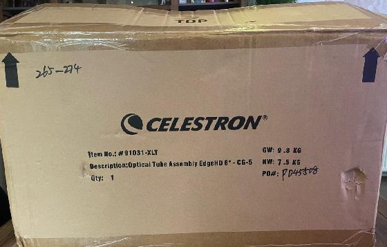 Celestron Edge 8 inch HD