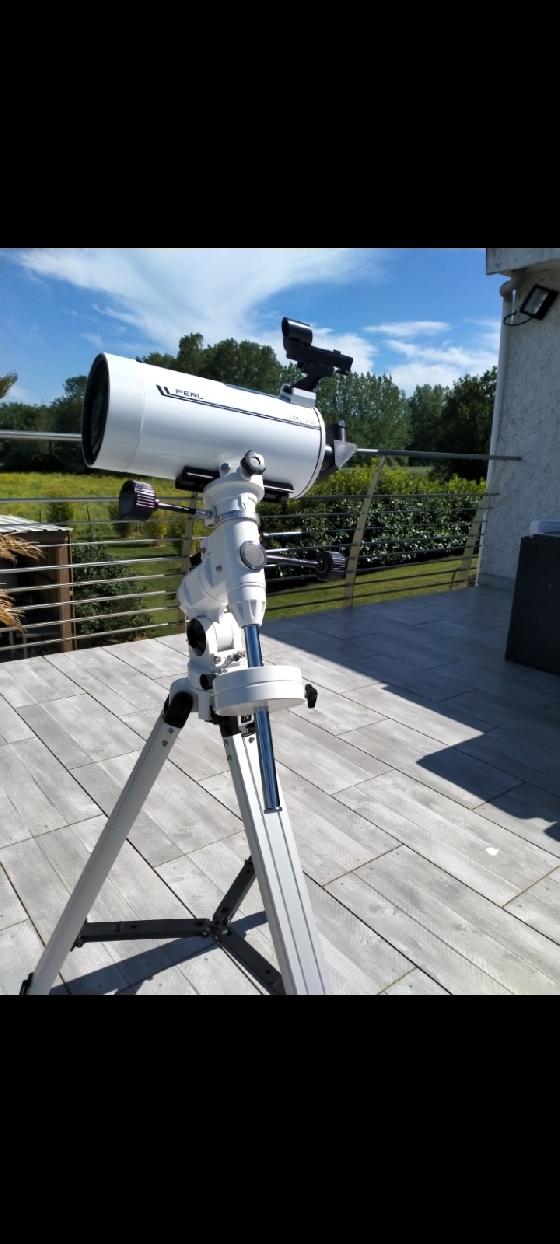 Télescope maksutov 127/1500 eq3-2