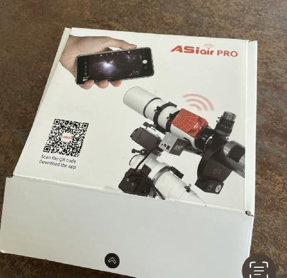 Ensemble set up astrophoto asiair pro et caméras zwo