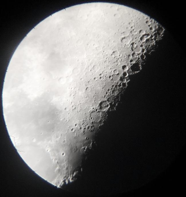 Ma première photo de la Lune