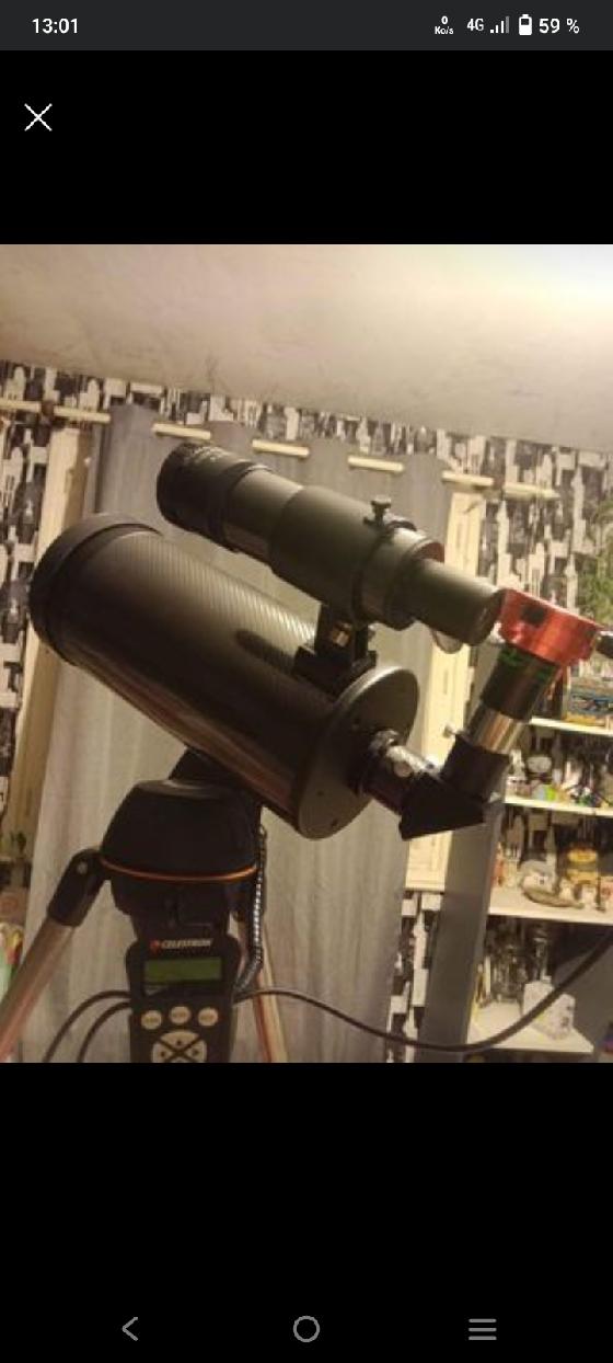 Setup celestron slt 127/1500 goto + accessoires