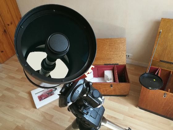 Vends Celestron C8XLT sur monture CG5GoTo