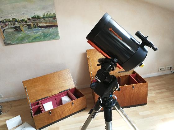 Vends Celestron C8XLT sur monture CG5GoTo