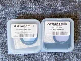 Lot filtre Ha et Oii clip EOS ASTRONOMIK 