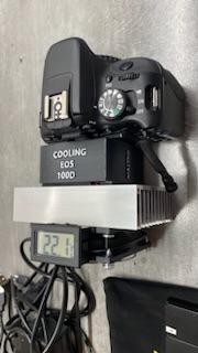 Canon 100D cooling Peltier 