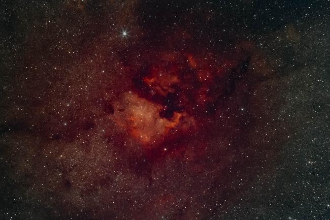 Nébuleuse de l'Amérique du Nord NGC 7000