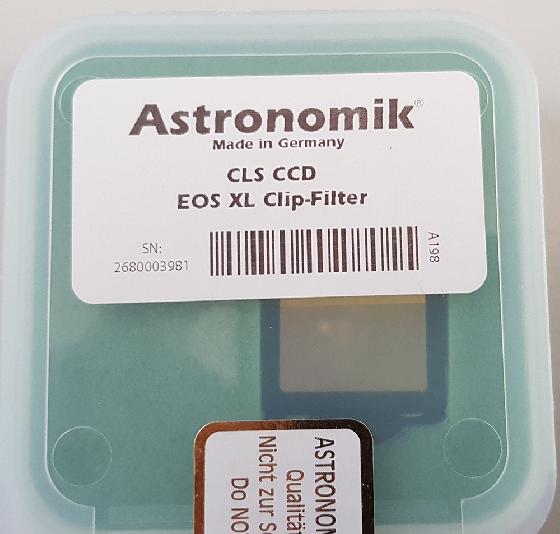 Filtre CCD CLS ASTRONOMIK EOS XL