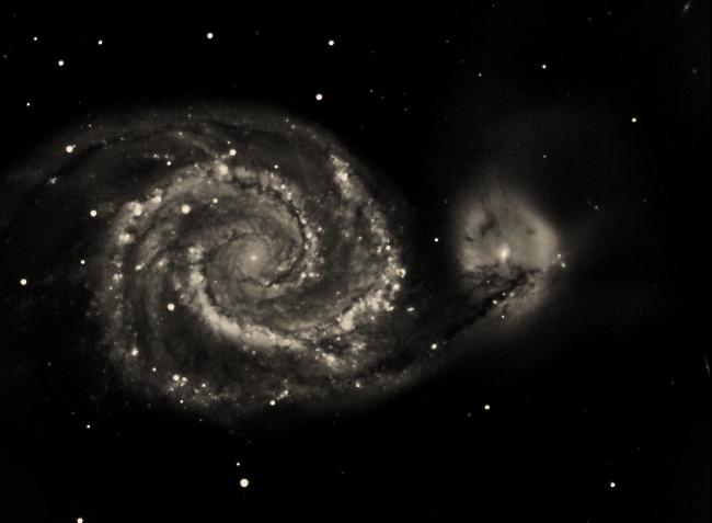 M51 - La galaxie du chien de chasse