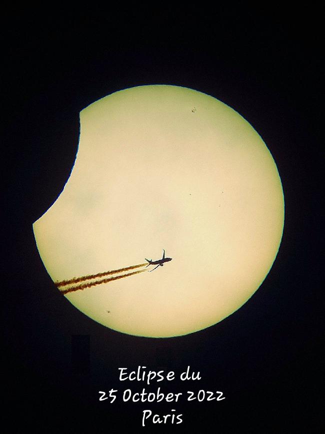 Eclipse solaire 25/10/22