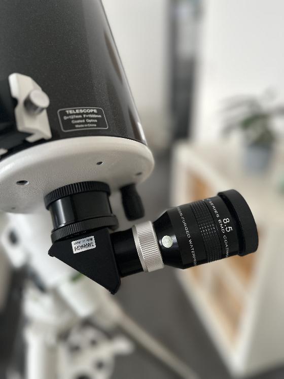 Télescope Sky-Watcher Maksutov 127/1500 Monture NEQ5 Oculaire explore Scientific LER 8,5mm