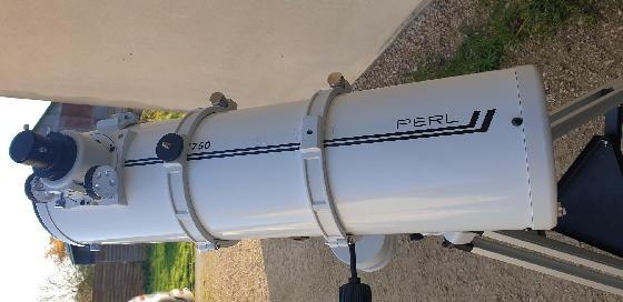 Vends Téléscope PERL BELLATRIX 150 750 EQ3-2