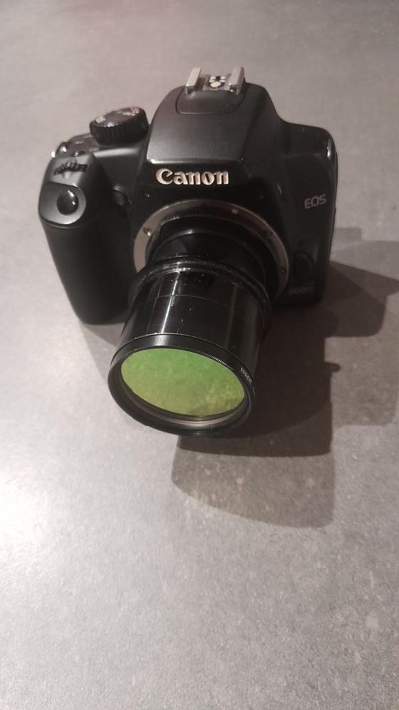 Canon EOS 1000D défiltré