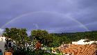 ARC-EN-CIEL au coucher du soleil