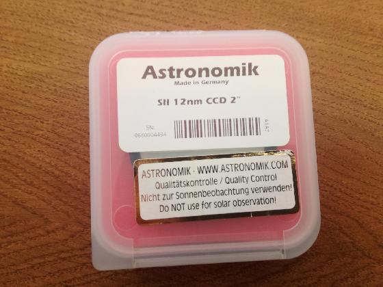 Filtre Astronomik SII 12nm CCD 2''