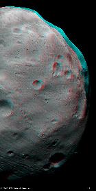 Phobos gros plan 3D