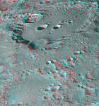 Clavius 3D Anaglyphe