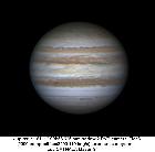 Jupiter du 16/11/12 au 625 mm barlow2 en RVB