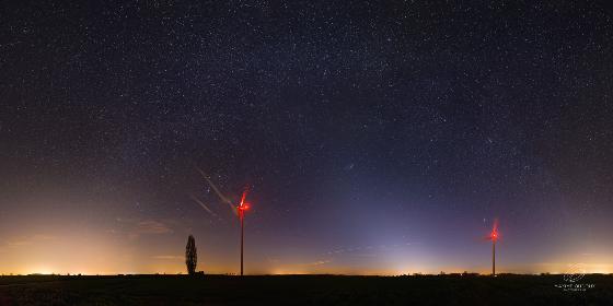 Lumière zodiacale de mars 2017