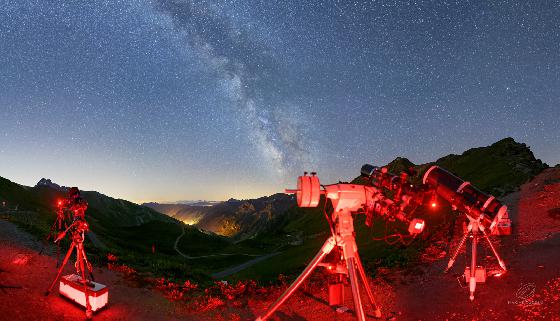 Astrophotographie au Col Agnel