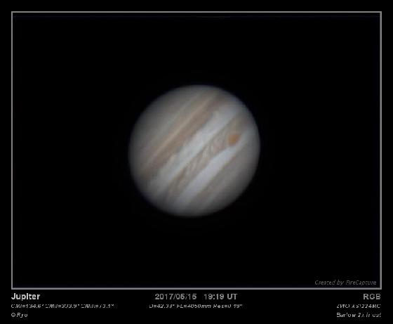 Jupiter du15/05/2017