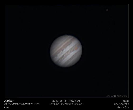 Jupiter du15/05/2017