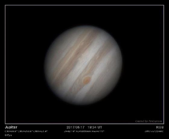 Jupiter du17/05/2017