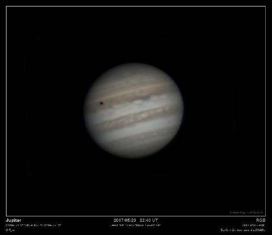 Jupiter du 20/05/2017