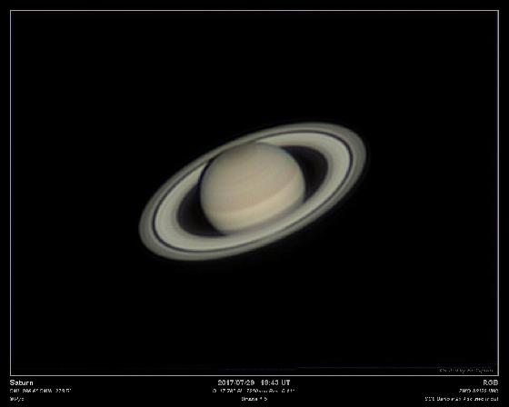 Saturne du 29/07/2017