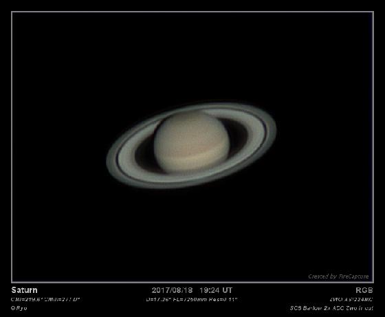 Saturne du 18/08/2017 