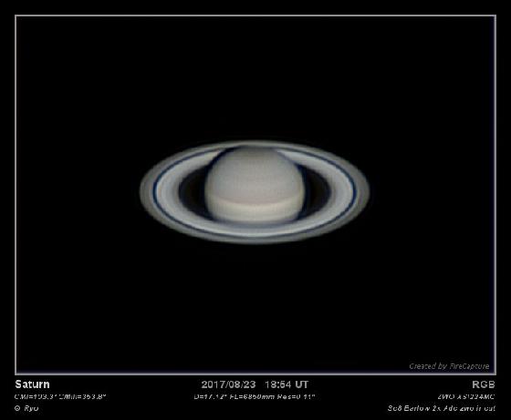 Saturne 23/08/2017