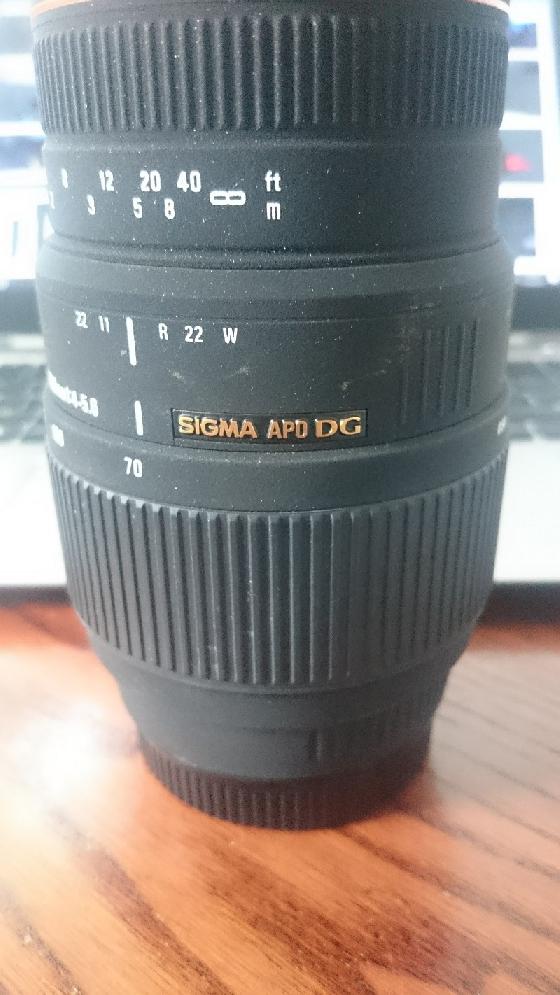 Objectif SIGMA DG APO 70 - 300 mm f/4 - 5.6 SONY 