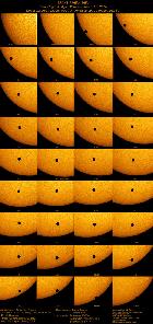 Chronologie du transit de Venus en 2004