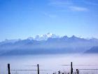 Massif du Mont Blanc vu du Salève