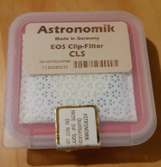 Filtre CLS EOS-Clip Astronomik pour APS-C