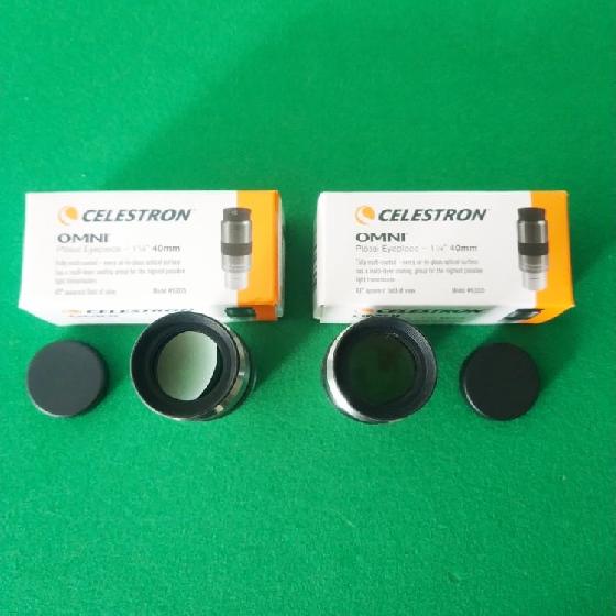 Oculaires Celestron OMNI 40mm, lot de 2