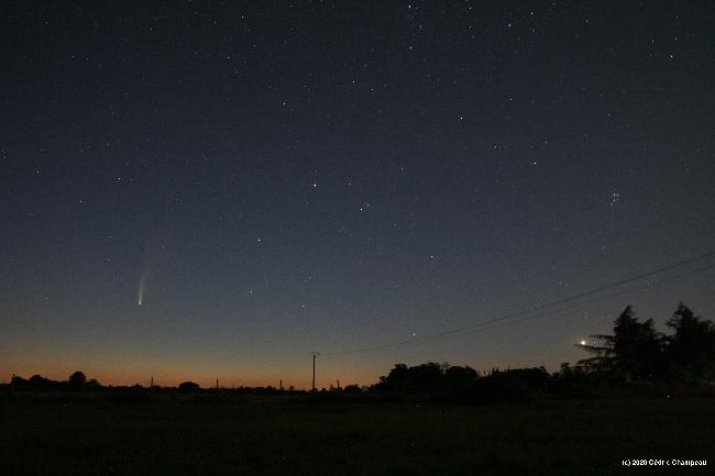 Neowise à Montaigu-Vendée