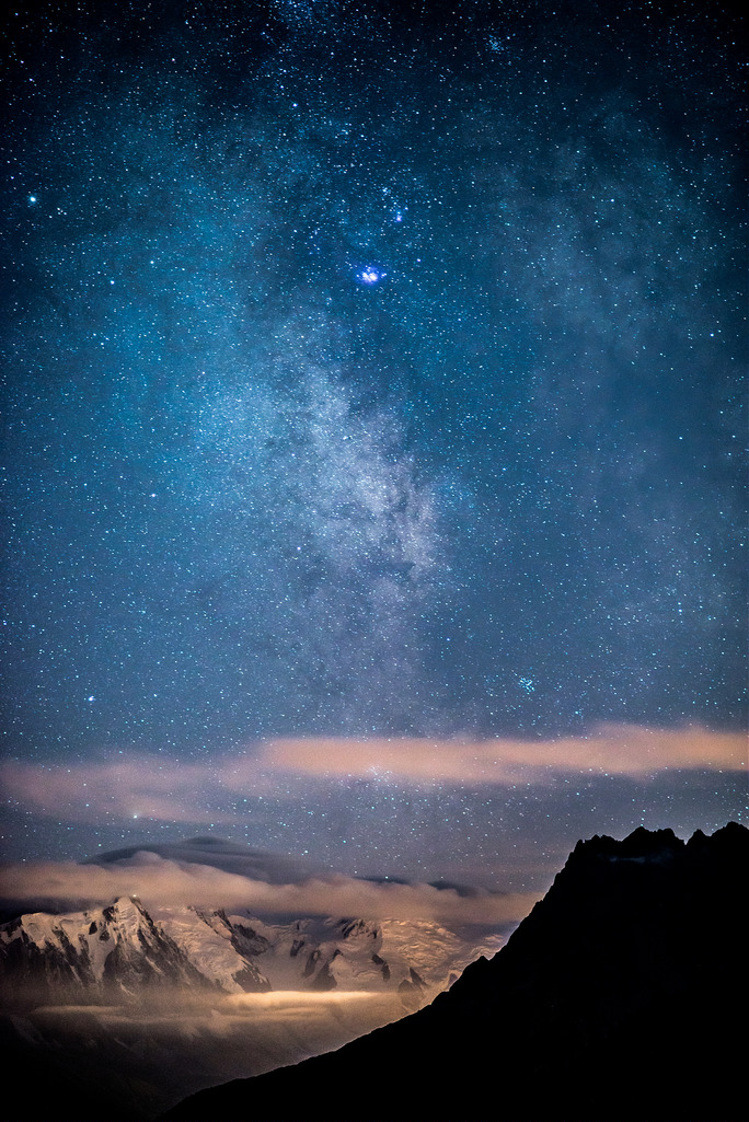 Milky way from emosson
