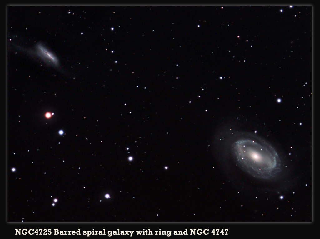 NGC 4725 AND 4747