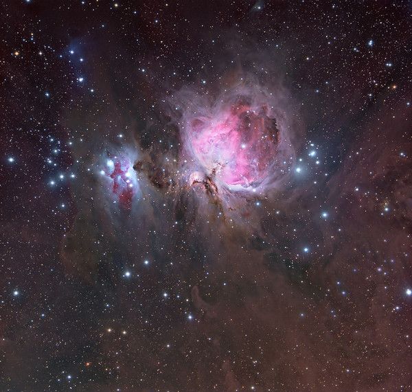 M42 WIDE; 22 Hrs HaLRGB