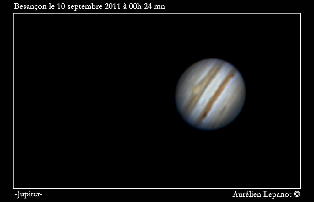 Jupiter le 10/09/2011