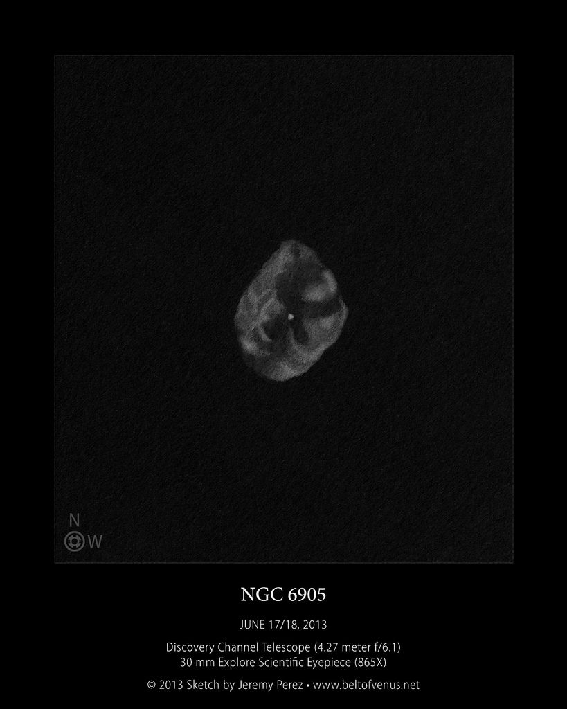 NGC 6905 DCT Sketch