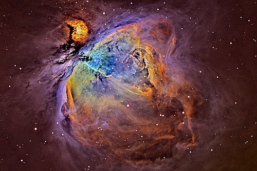 M42 Orion Nebula In "Narrow Band"