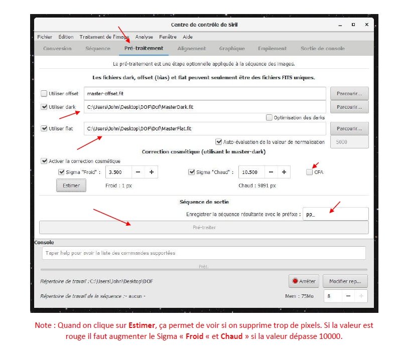 Siril, Quelques Conseils... - Aide SIRIL - Webastro