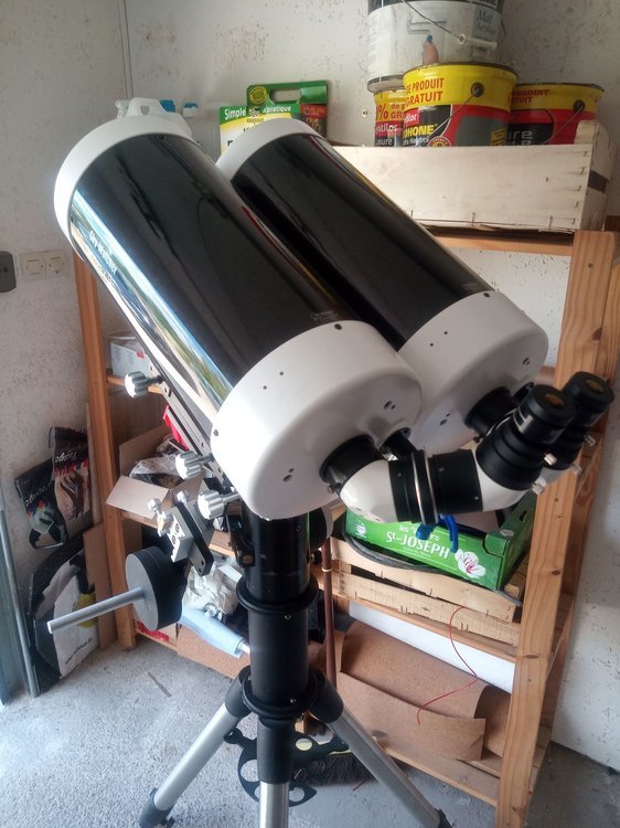 Binoscope sw mak 180mm Les tests Webastro